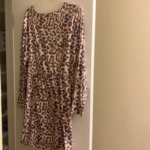 Leopard print dress
